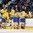 GRAND FORKS, NORTH DAKOTA - APRIL 16: Sweden head coach Torgny Bendelin talks to his players during preliminary round action against the U.S. at the 2016 IIHF Ice Hockey U18 World Championship. (Photo by Minas Panagiotakis/HHOF-IIHF Images)

